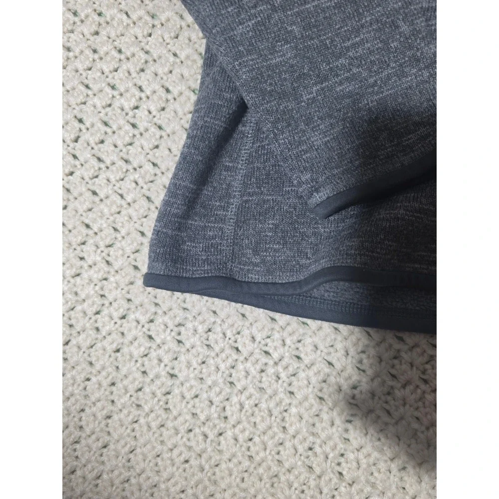 Patagonia Better Sweater Kids XL 14 Gray Excellent Quarter Zip Fleece Pullover